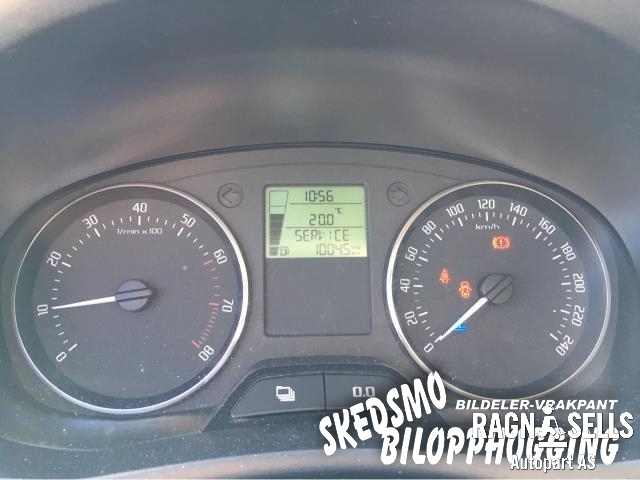 Škoda Fabia 2010-2014 (Type II, Fase 2) , Motorkode: CGPA, Girkassekode: LNR