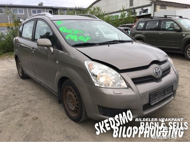 Toyota Verso 2004-2009 (Type II) , Motorkode: 2AD-FTV, Girkassekode: