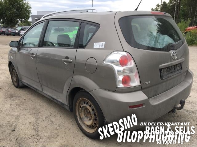 Toyota Verso 2004-2009 (Type II) , Motorkode: 2AD-FTV, Girkassekode: