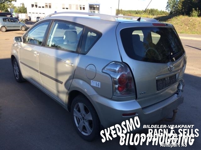 Toyota Verso 2004-2009 (Type II) , Motorkode: 1ZZ-FE, Girkassekode: