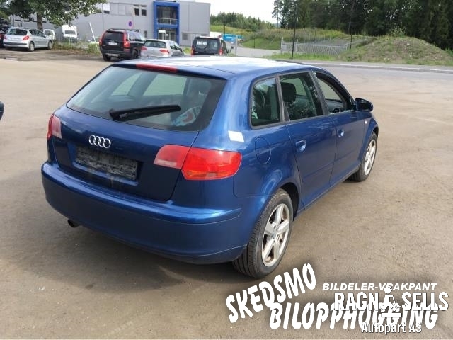 Audi A3 2003-2008 (Type II, Fase 1) , Motorkode: BSE, Girkassekode: FVH