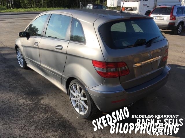 Mercedes B-Klasse 2005-2008 (Fase 1) (W245) (W245), Motorkode: OM640.940, Girkassekode: 711640 00 213235