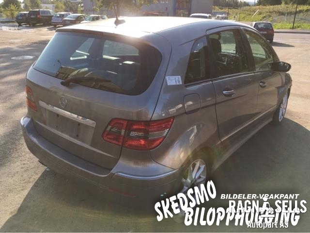 Mercedes B-Klasse 2005-2008 (Fase 1) (W245) (W245), Motorkode: OM640.940, Girkassekode: 711640 00 213235