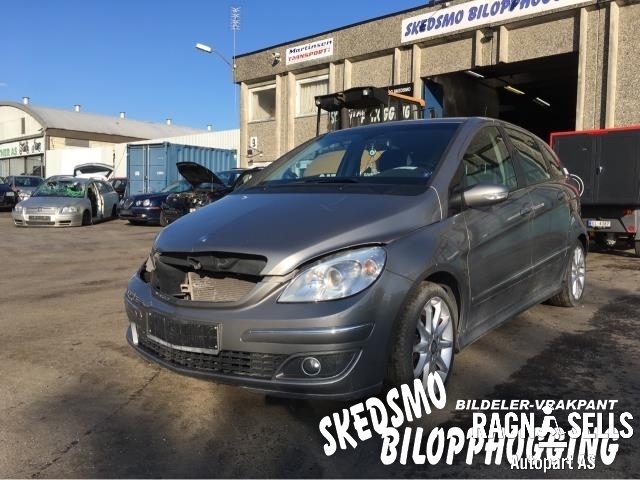 Mercedes B-Klasse 2005-2008 (Fase 1) (W245) (W245), Motorkode: OM640.940, Girkassekode: 711640 00 213235