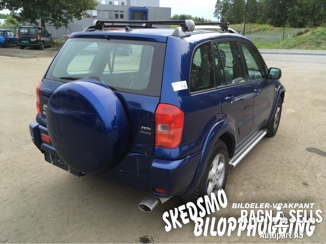 Toyota RAV4 2000-2006 (Type II) , Motorkode: 1AZFE, Girkassekode: