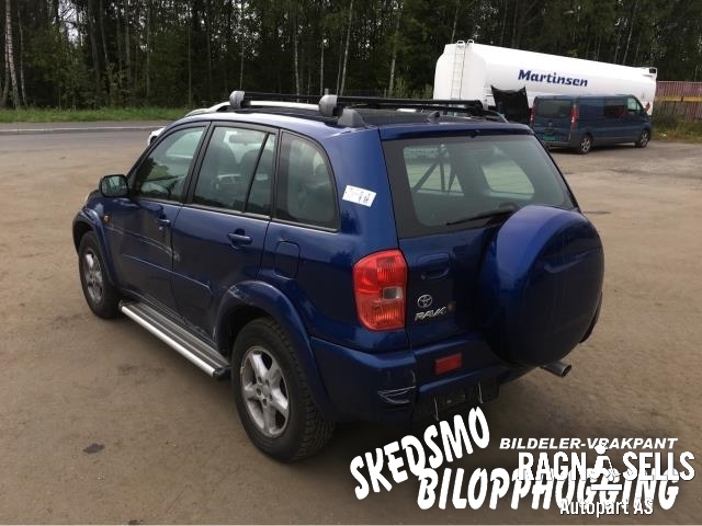 Toyota RAV4 2000-2006 (Type II) , Motorkode: 1AZFE, Girkassekode: