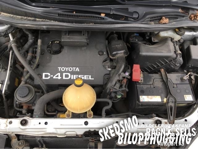 Toyota Avensis, Verso 2001-2009 , Motorkode: 1CDFTV, Girkassekode: 3030044070