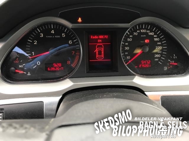 Audi A6 2005-2008 (Type III, Fase 1) (C6) (C6), Motorkode: BDW, Girkassekode: HGV