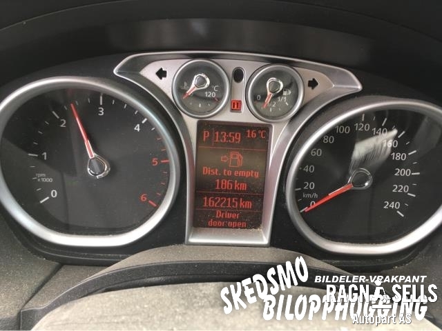 Ford Focus 2008-2010 (Type II, Fase 2) , Motorkode: IXDA, Girkassekode: 6DCT450 - MPS6