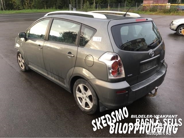 Toyota Verso 2002-2004 (COROLLA) (COROLLA), Motorkode: 1ZZ-FE HTWC 5F 07S, Girkassekode: 