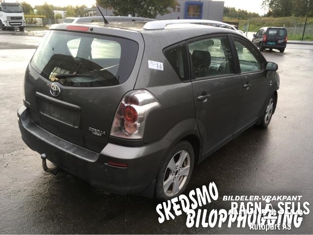 Toyota Verso 2002-2004 (COROLLA) (COROLLA), Motorkode: 1ZZ-FE HTWC 5F 07S, Girkassekode: 