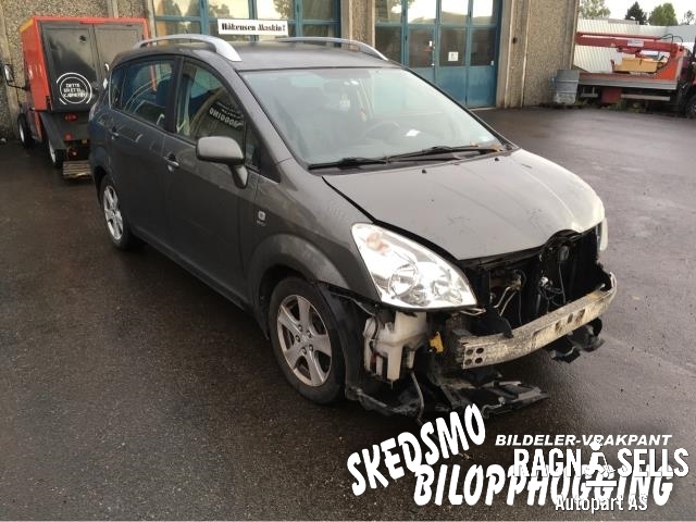 Toyota Verso 2002-2004 (COROLLA) (COROLLA), Motorkode: 1ZZ-FE HTWC 5F 07S, Girkassekode: 