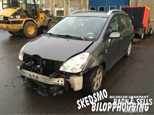 Toyota Verso 2002-2004 (COROLLA) (COROLLA), Motorkode: 1ZZ-FE HTWC 5F 07S, Girkassekode: 