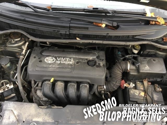 Toyota Verso 2002-2004 (COROLLA) (COROLLA), Motorkode: 1ZZ-FE HTWC 5F 07S, Girkassekode: 