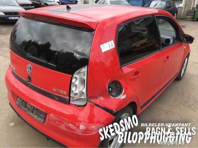 Škoda Citigo 2012-2019 , Motorkode: CHY, Girkassekode: NZF
