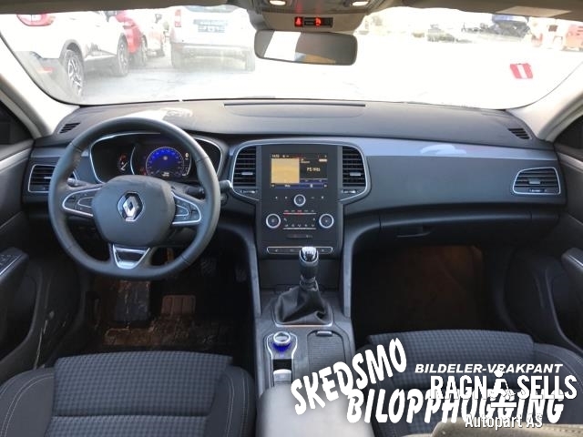 Renault Talisman 2016-->> , Motorkode: R9M-409, Girkassekode: ND4 014
