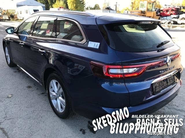 Renault Talisman 2016-->> , Motorkode: R9M-409, Girkassekode: ND4 014