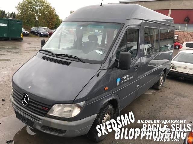 Mercedes Sprinter 1995-2006 (903) (903), Motorkode: OM612981, Girkassekode: