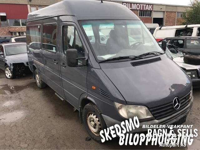 Mercedes Sprinter 1995-2006 (903) (903), Motorkode: OM612981, Girkassekode: