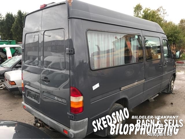 Mercedes Sprinter 1995-2006 (903) (903), Motorkode: OM612981, Girkassekode:
