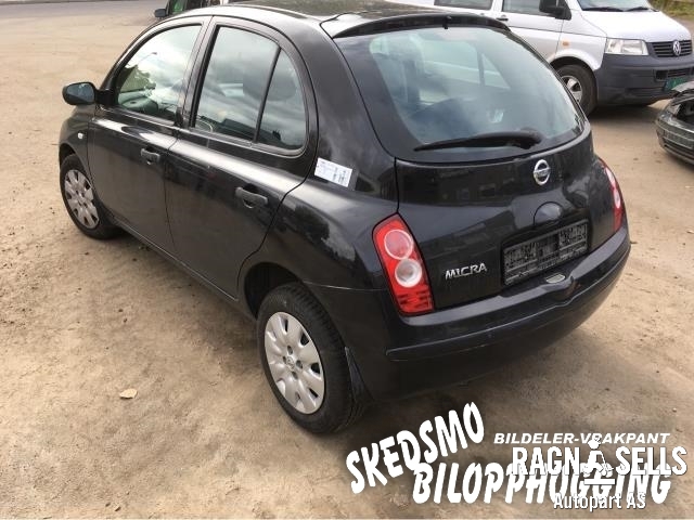 Nissan Micra 2003-2010 (K12) (K12), Motorkode: CR12DE, Girkassekode: