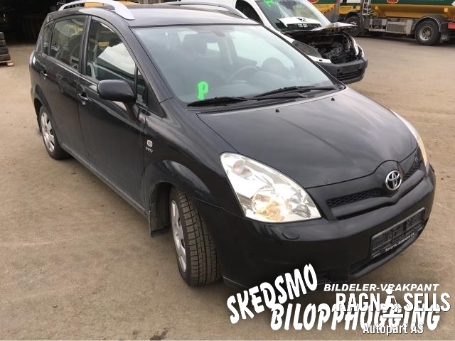 Toyota Verso 2004-2009 (Type II) , Motorkode: 1ZZ-FE, Girkassekode: 
