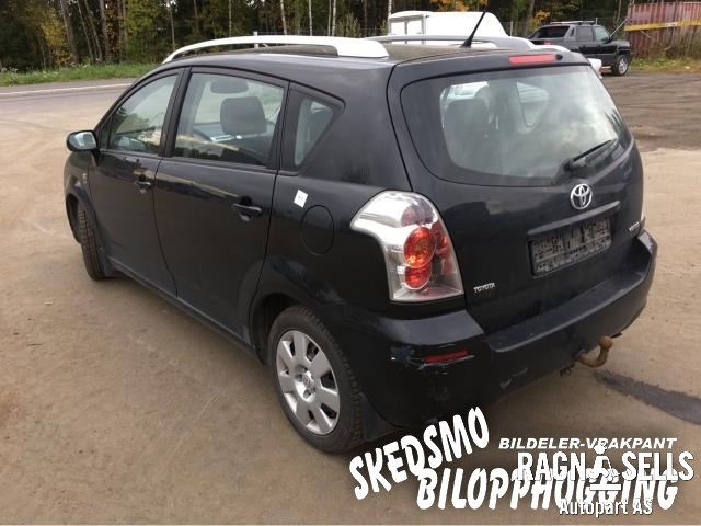 Toyota Verso 2004-2009 (Type II) , Motorkode: 1ZZ-FE, Girkassekode: 