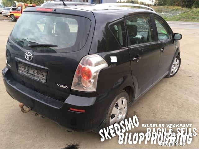 Toyota Verso 2004-2009 (Type II) , Motorkode: 1ZZ-FE, Girkassekode: 