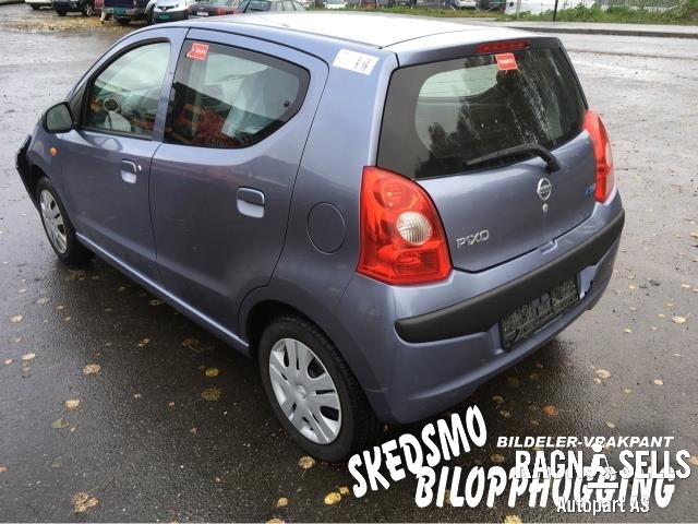 Nissan Pixo 2009-2013 , Motorkode: K10B, Girkassekode: