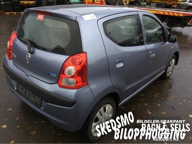 Nissan Pixo 2009-2013 , Motorkode: K10B, Girkassekode:
