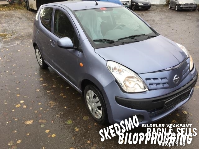 Nissan Pixo 2009-2013 , Motorkode: K10B, Girkassekode: