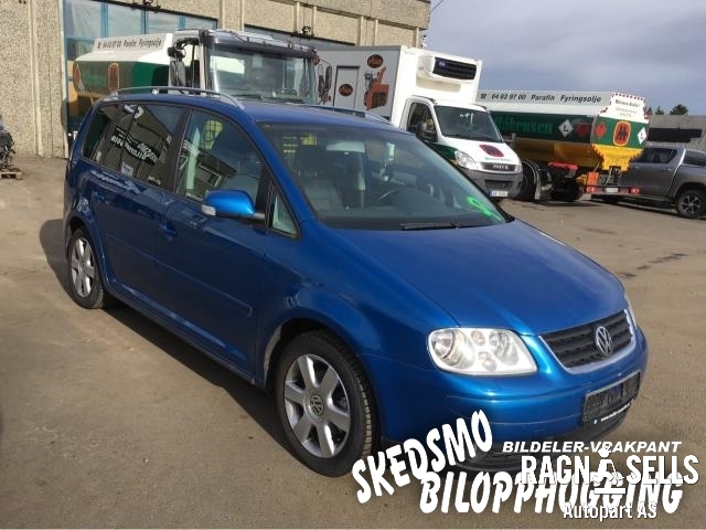 VW Touran 2003-2006 (Type I, Fase 1) , Motorkode: BKC, Girkassekode: GQN