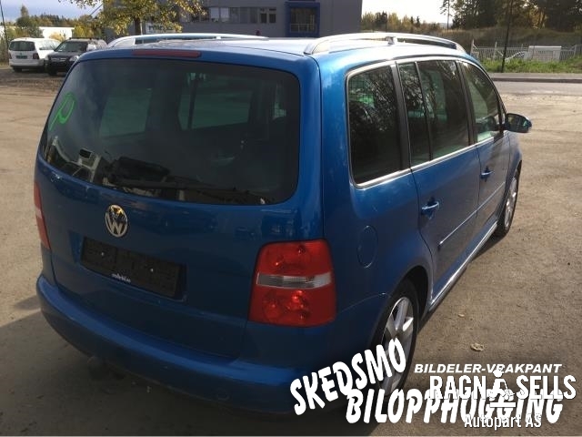 VW Touran 2003-2006 (Type I, Fase 1) , Motorkode: BKC, Girkassekode: GQN