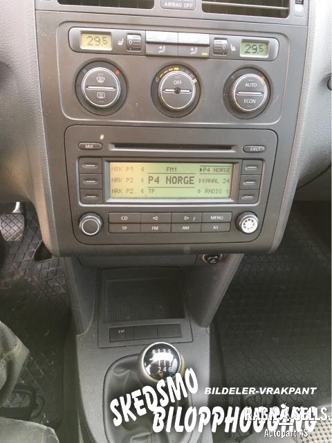 VW Touran 2003-2006 (Type I, Fase 1) , Motorkode: BKC, Girkassekode: GQN
