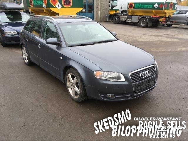 Audi A4 2004-2008 (Type III) (B7) (B7), Motorkode: ALZ, Girkassekode: HFC