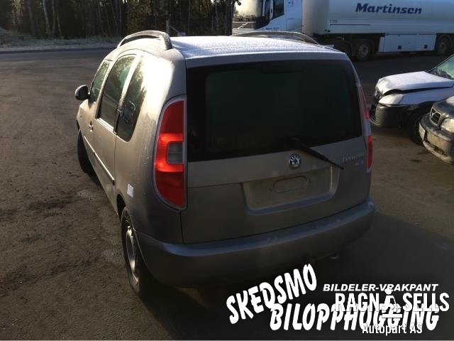 Škoda Roomster 2006-2010 (Fase 1) , Motorkode: BNM, Girkassekode: HZL