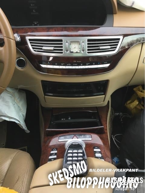 Mercedes S-Klasse 2005-2013 (W221) (W221), Motorkode: OM642.930, Girkassekode: 722902 02 488766