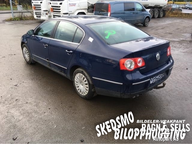 VW Passat 2005-2010 (B6) (B6), Motorkode: BKC, Girkassekode: HNV