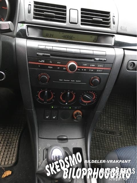 Mazda 3 2006-2009 (Type I, Fase 2) , Motorkode: Z6, Girkassekode: 