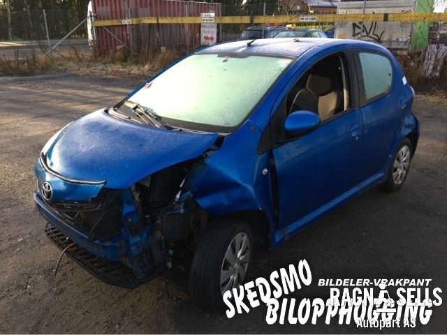 Toyota Aygo 2005-2014 (Type I) , Motorkode: 1KR-FE, Girkassekode: