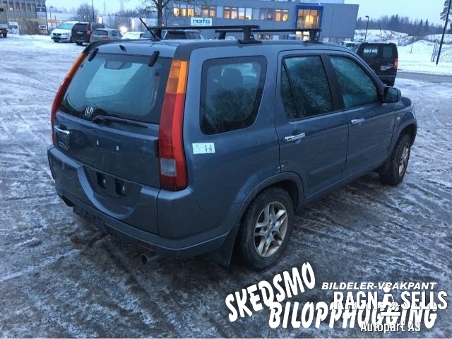 Honda CR-V 2002-2006 (Type II) , Motorkode: K20A4, Girkassekode: