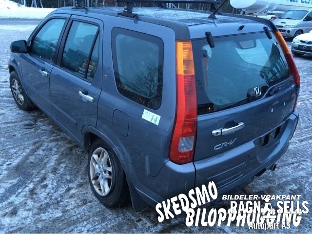 Honda CR-V 2002-2006 (Type II) , Motorkode: K20A4, Girkassekode: