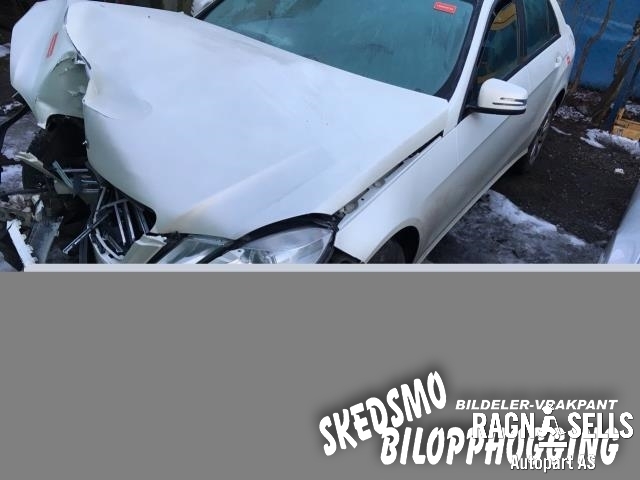 Mercedes E-Klasse 2009-2013 (Fase 1) (W212) (W212), Motorkode: 651925, Girkassekode: 722694 08 499173