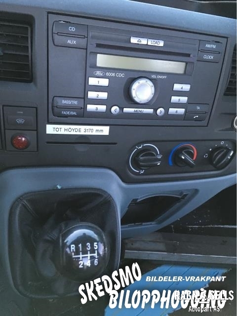 Ford Transit 2006-2013 , Motorkode: H9FB, Girkassekode: 