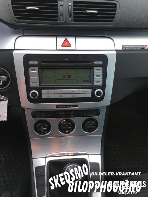 VW Passat 2005-2010 (B6) (B6), Motorkode: BLS, Girkassekode: JCX