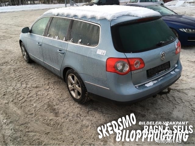VW Passat 2005-2010 (B6) (B6), Motorkode: BLS, Girkassekode: JCX