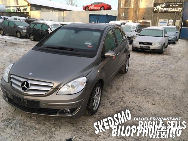 Mercedes B-Klasse 2005-2008 (Fase 1) (W245) (W245), Motorkode: 266940, Girkassekode: 716520 01 115861