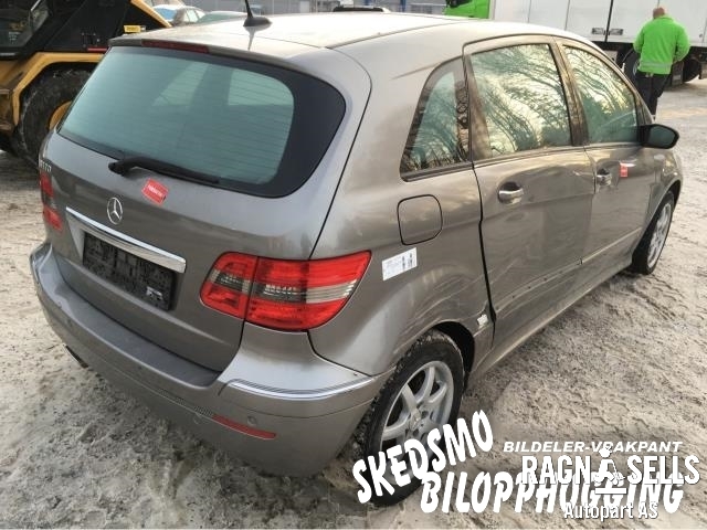 Mercedes B-Klasse 2005-2008 (Fase 1) (W245) (W245), Motorkode: 266940, Girkassekode: 716520 01 115861