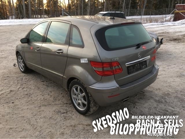 Mercedes B-Klasse 2005-2008 (Fase 1) (W245) (W245), Motorkode: 266940, Girkassekode: 716520 01 115861