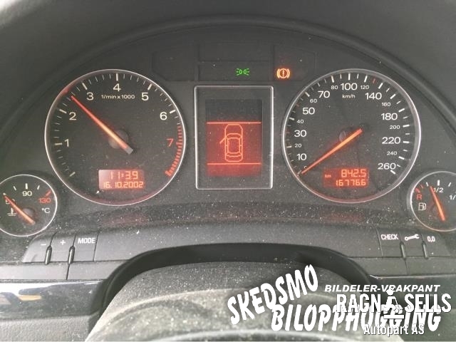 Audi A4 2001-2004 (Type II) (B6) (B6), Motorkode: ALZ, Girkassekode: ENL